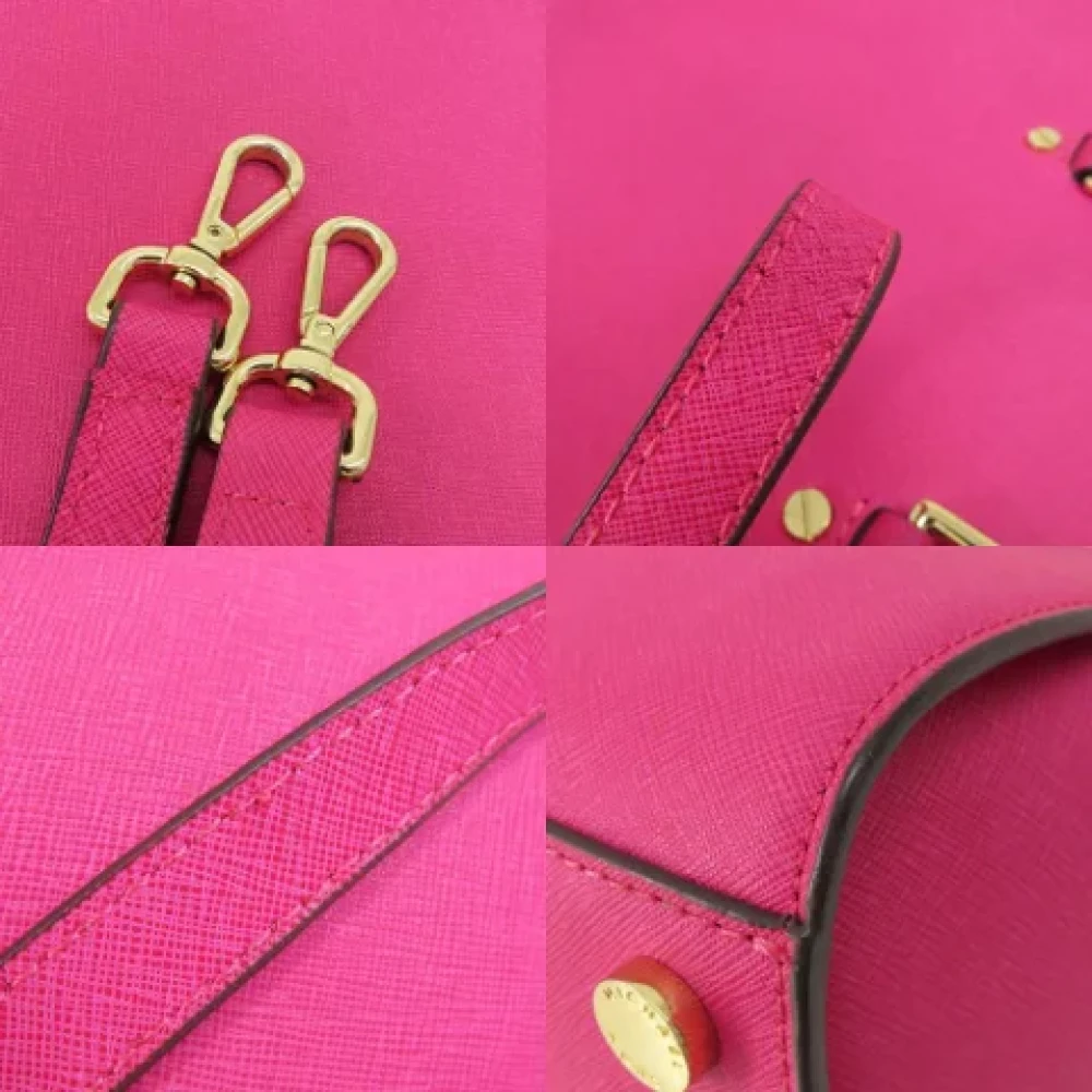 Michael Kors Pre-owned Fabric handbags Pink Dames
