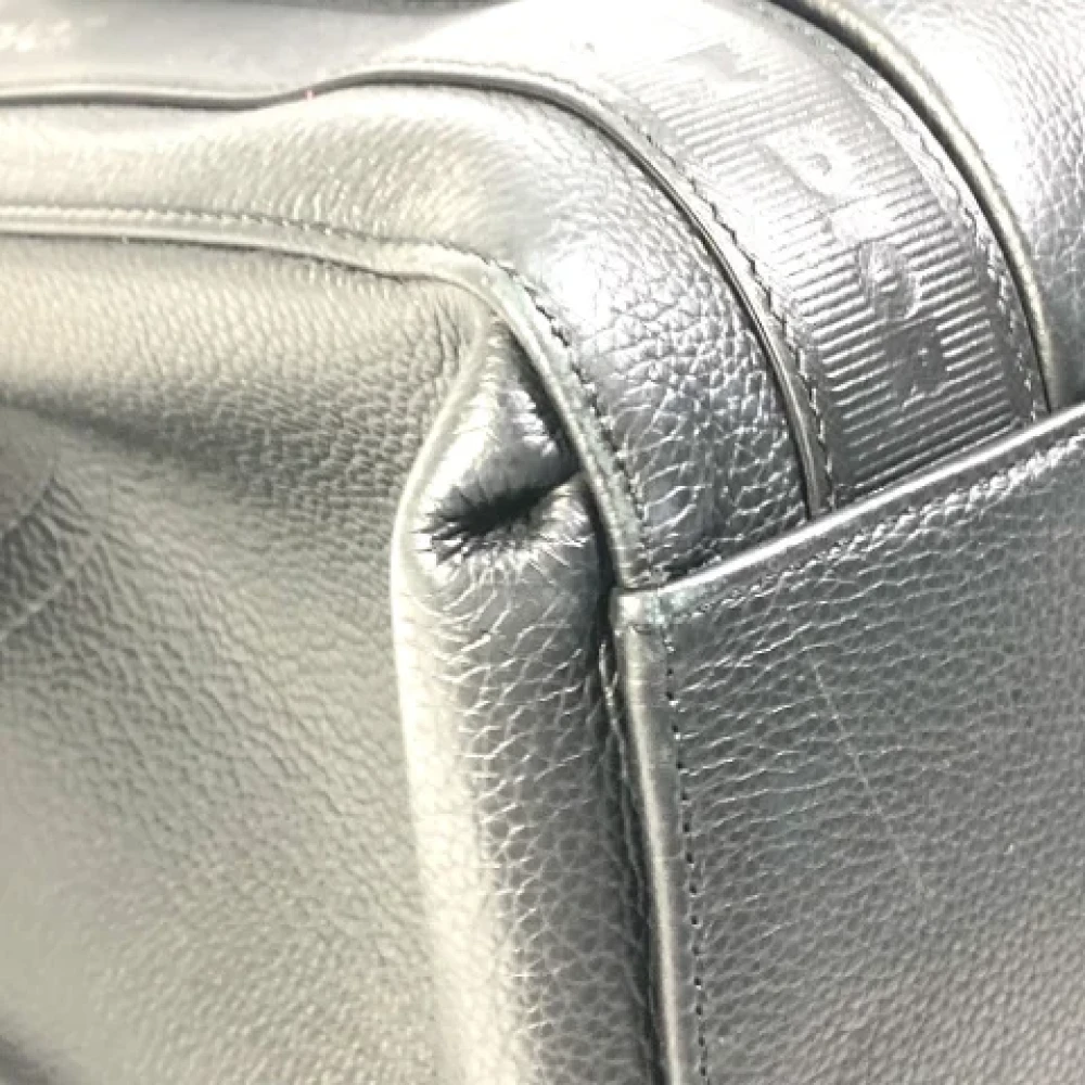Dior Vintage Pre-owned Leather dior-bags Black Dames