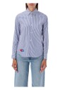chemise-a-rayures-bleu-blanc-pixel