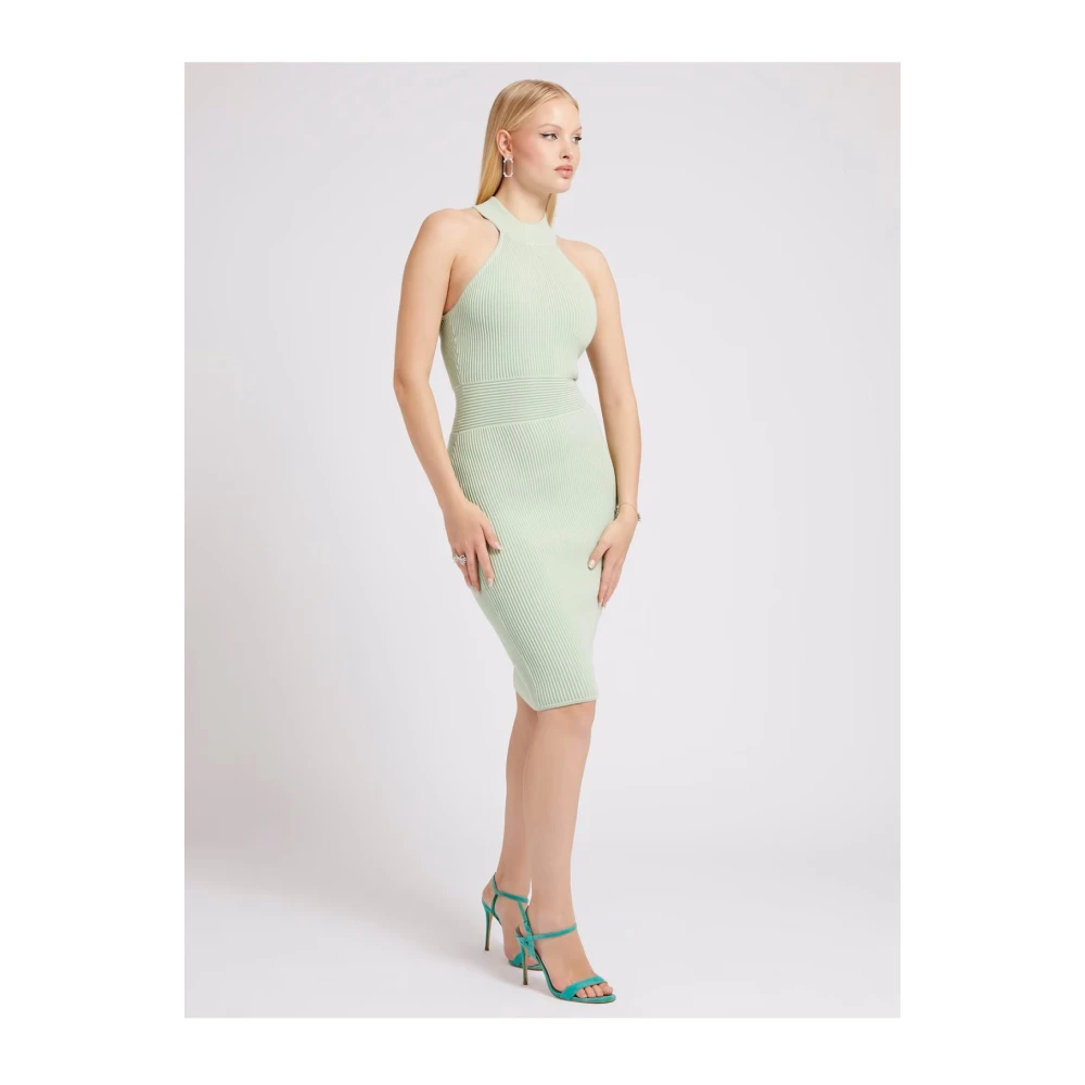 Guess Slim Mini Jurk Janice Groen Green Dames