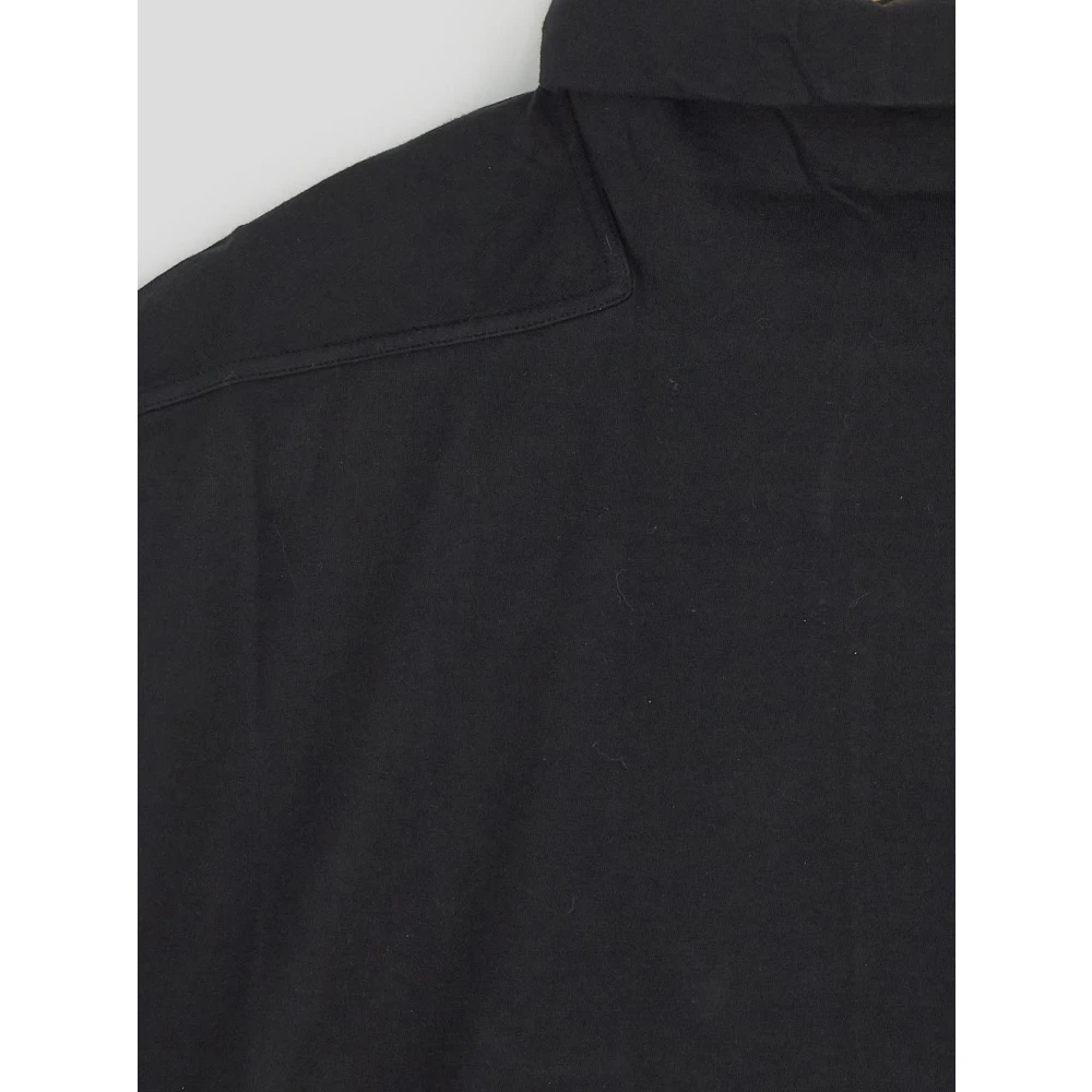 Rick Owens Katoenen T-Shirt Vest Black Dames