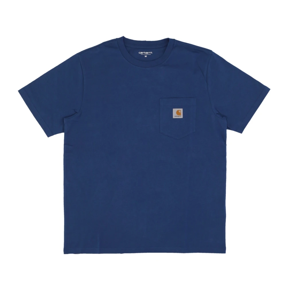 Carhartt WIP Elder Heren Zak T-shirt Blue Heren