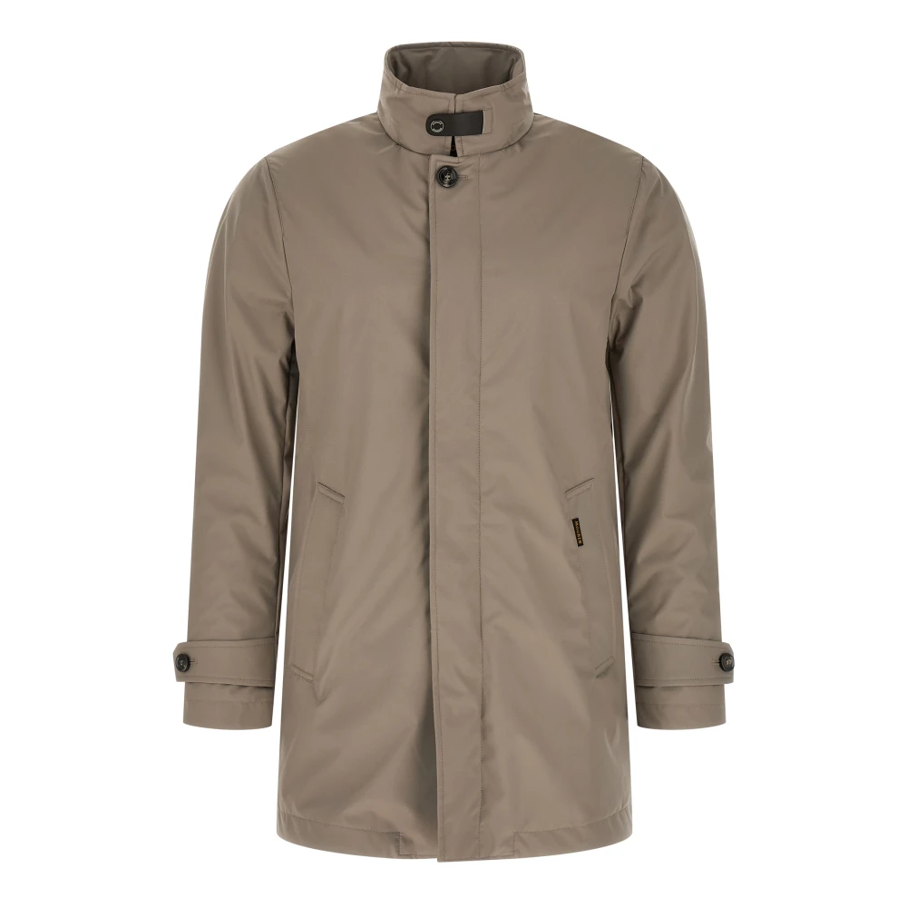 Moorer Mannelijk Grijs Jassen Heren, 2XL, Polyester, Duca Jacket