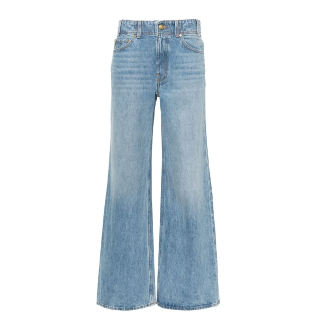 Ulla Johnson Wijde jeans met vervaagd effect Blue Dames