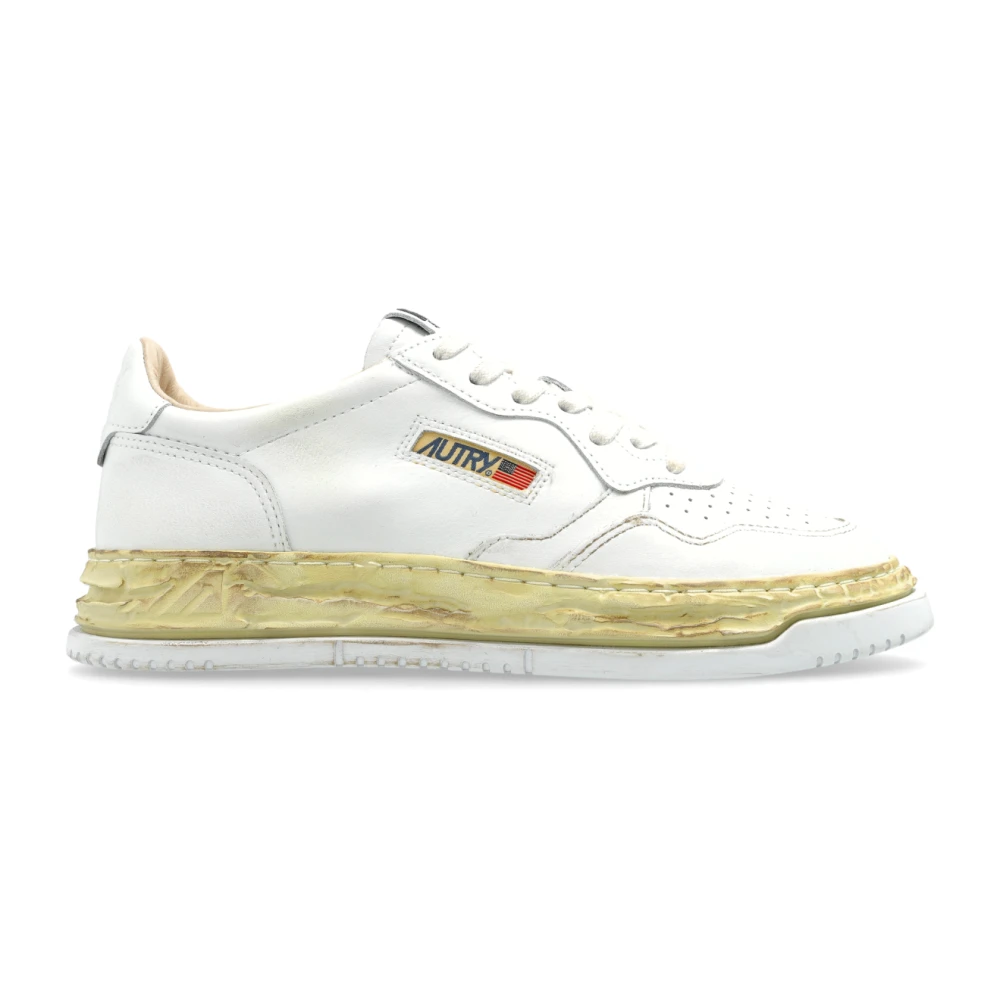 Autry Women's White Sneakers, 7 Uk, X Maison Mihara