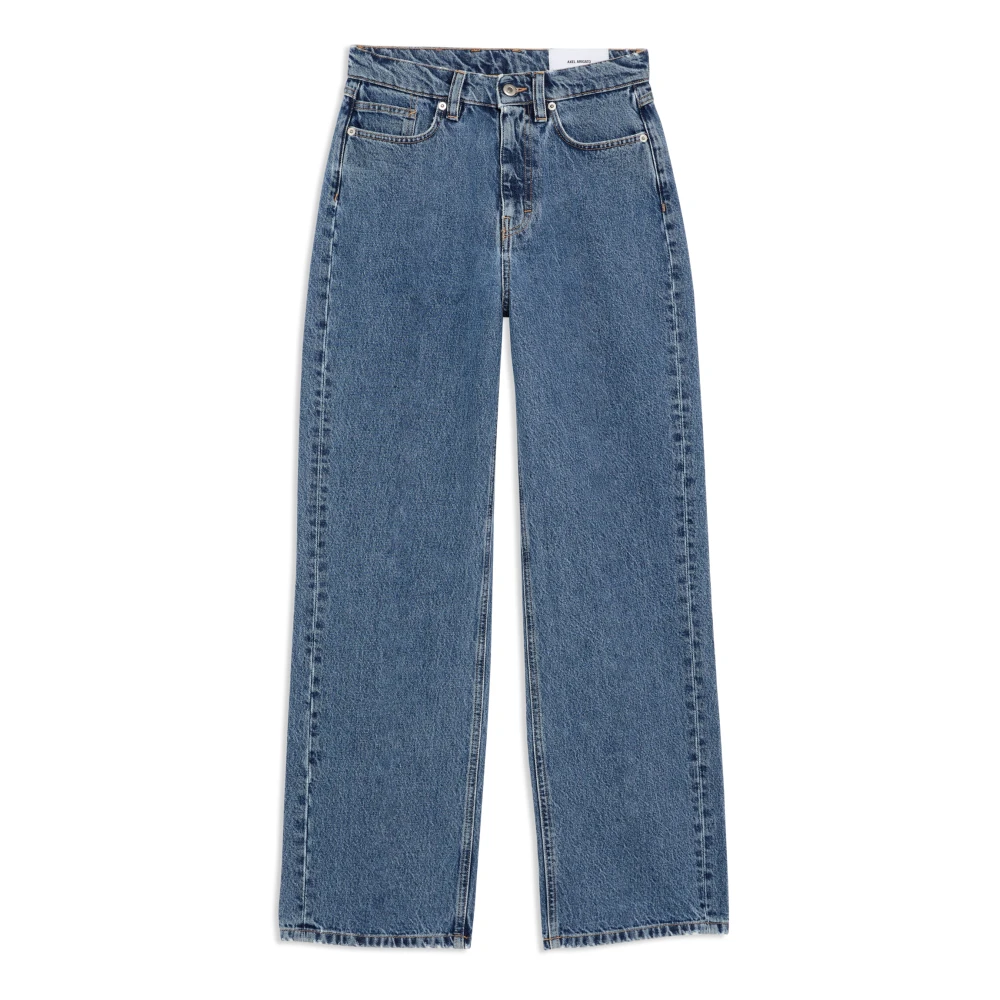 Axel Arigato Relaxte Katoen-Denim Jeans met NorHeren Taille Blue Dames
