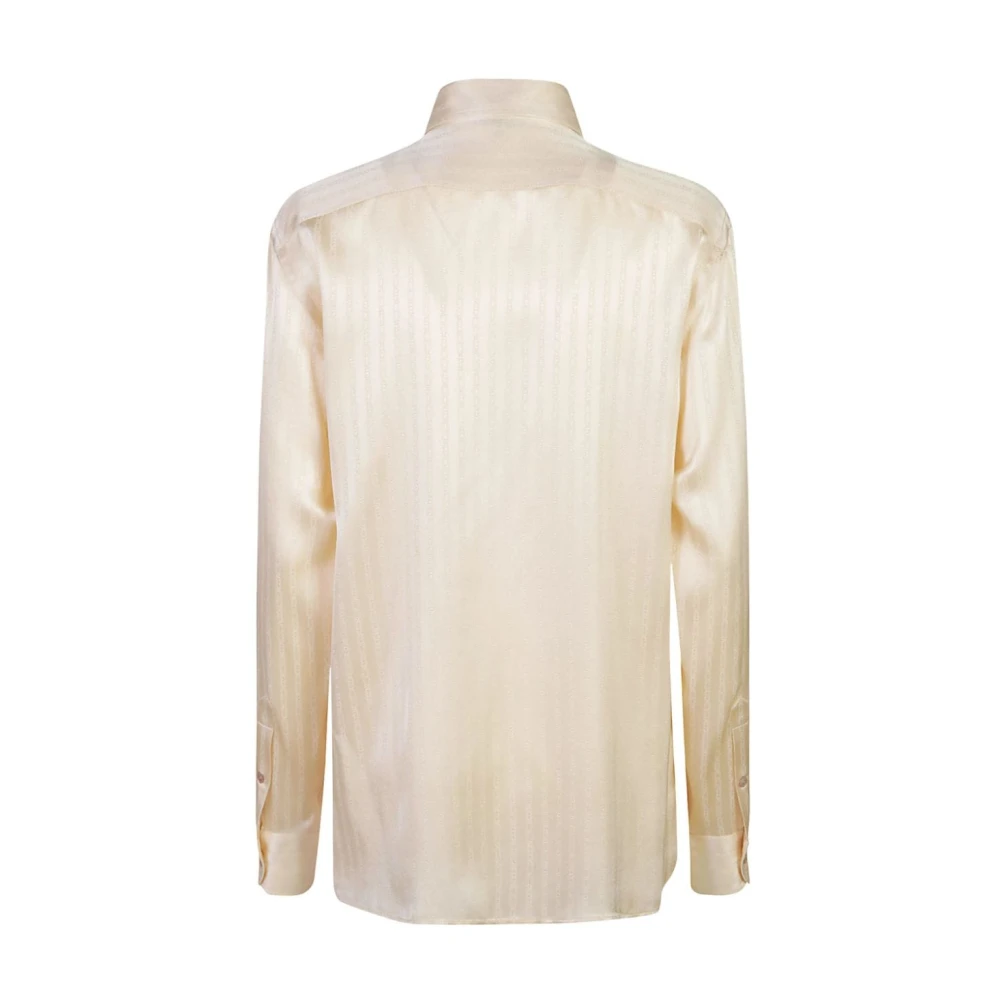 Tom Ford Beige Shirts Aw24 Dameskleding Beige Dames