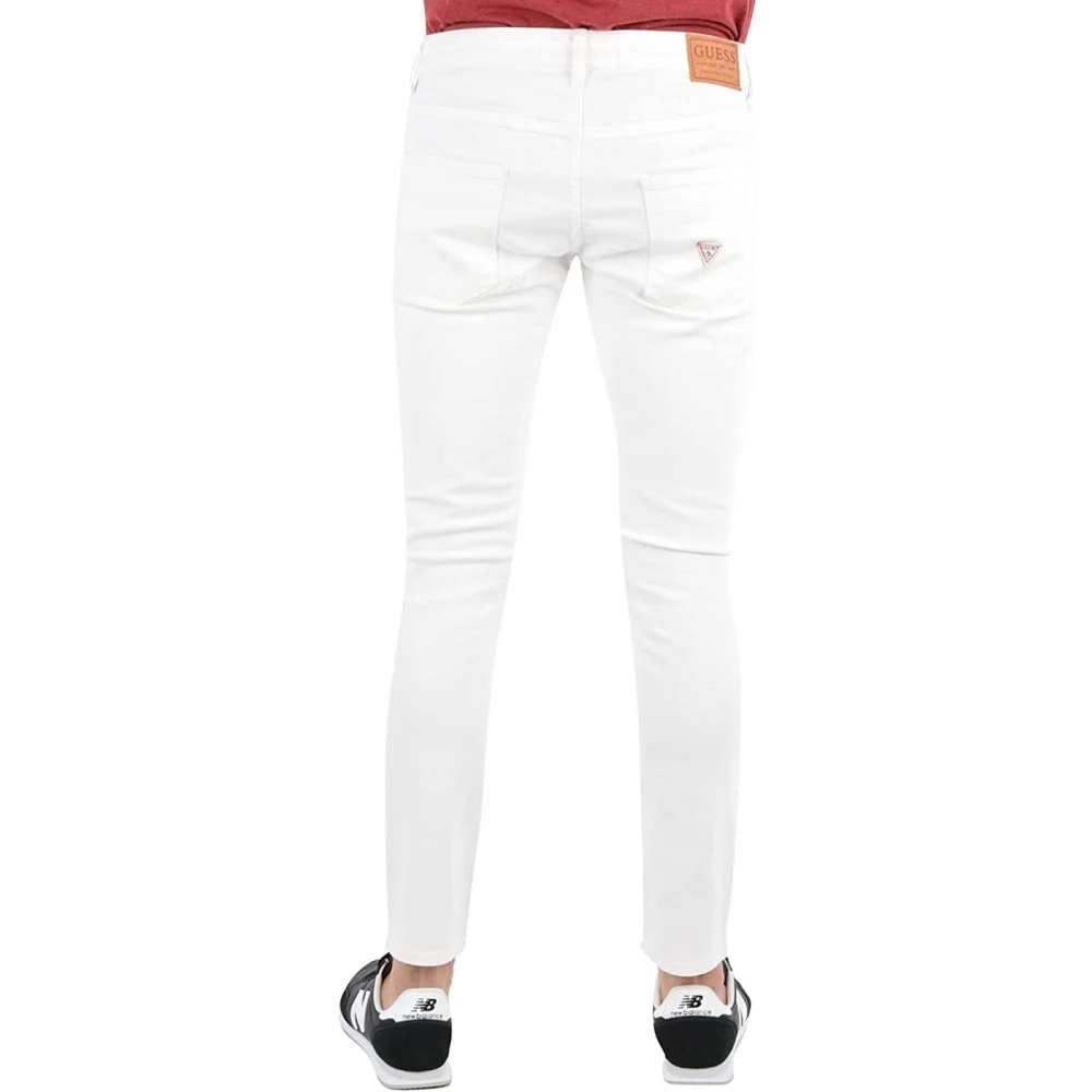 Guess Slim Fit Broek White Heren