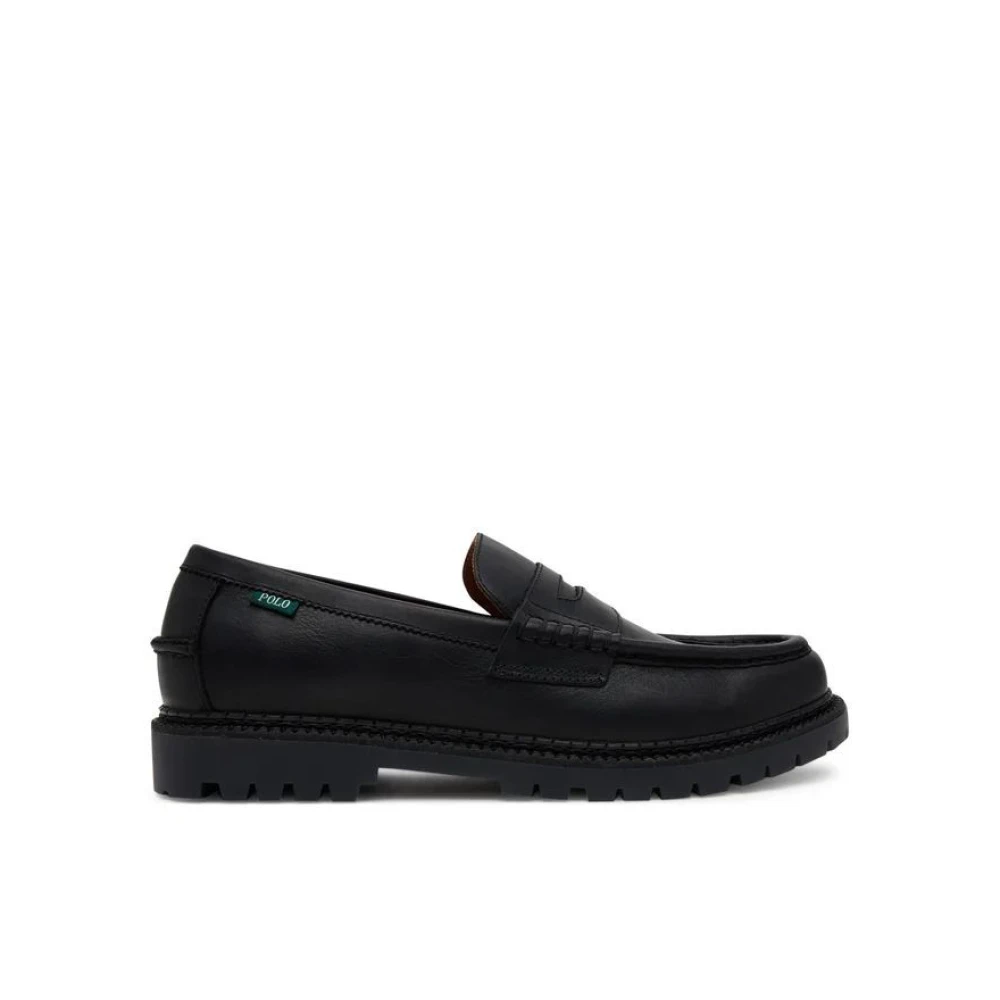 Polo Ralph Lauren Loafers van leer met profielzool model 'JETT PENNY'