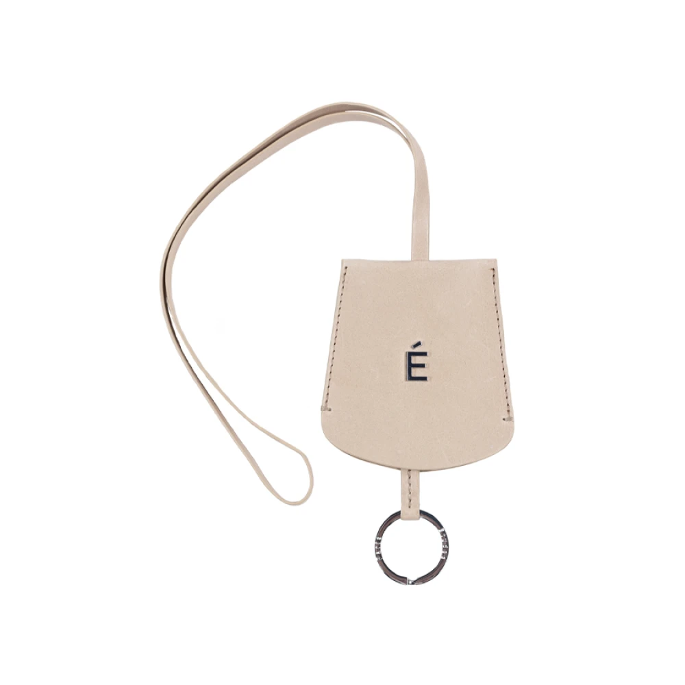 Études Unisex Beige Accessoarer One Size, Nyckelhållare I Sandfärg