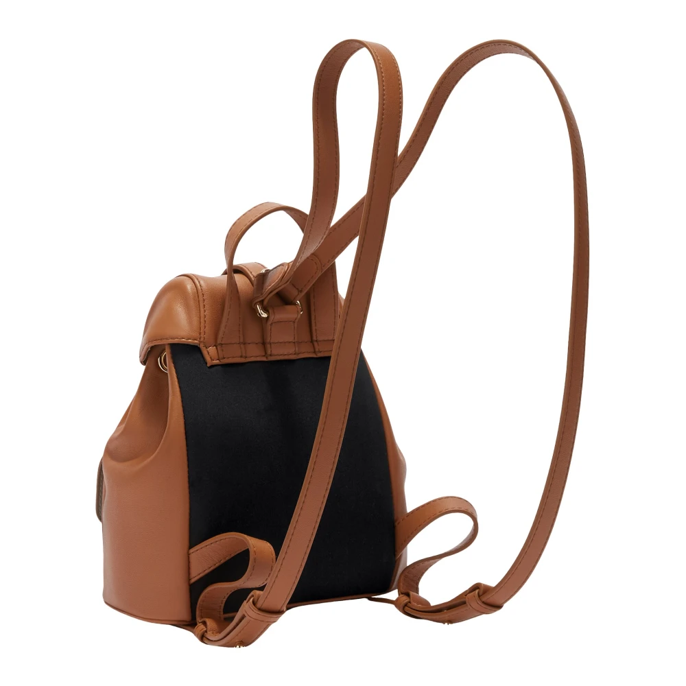 Furla Flow Mini Rugzak Brown Dames