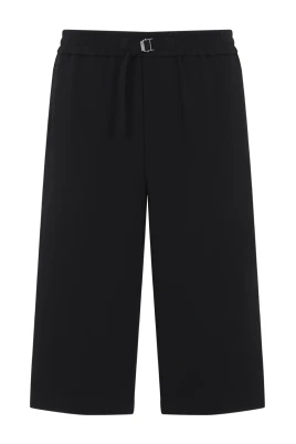Svarta Bermuda Shorts för Män