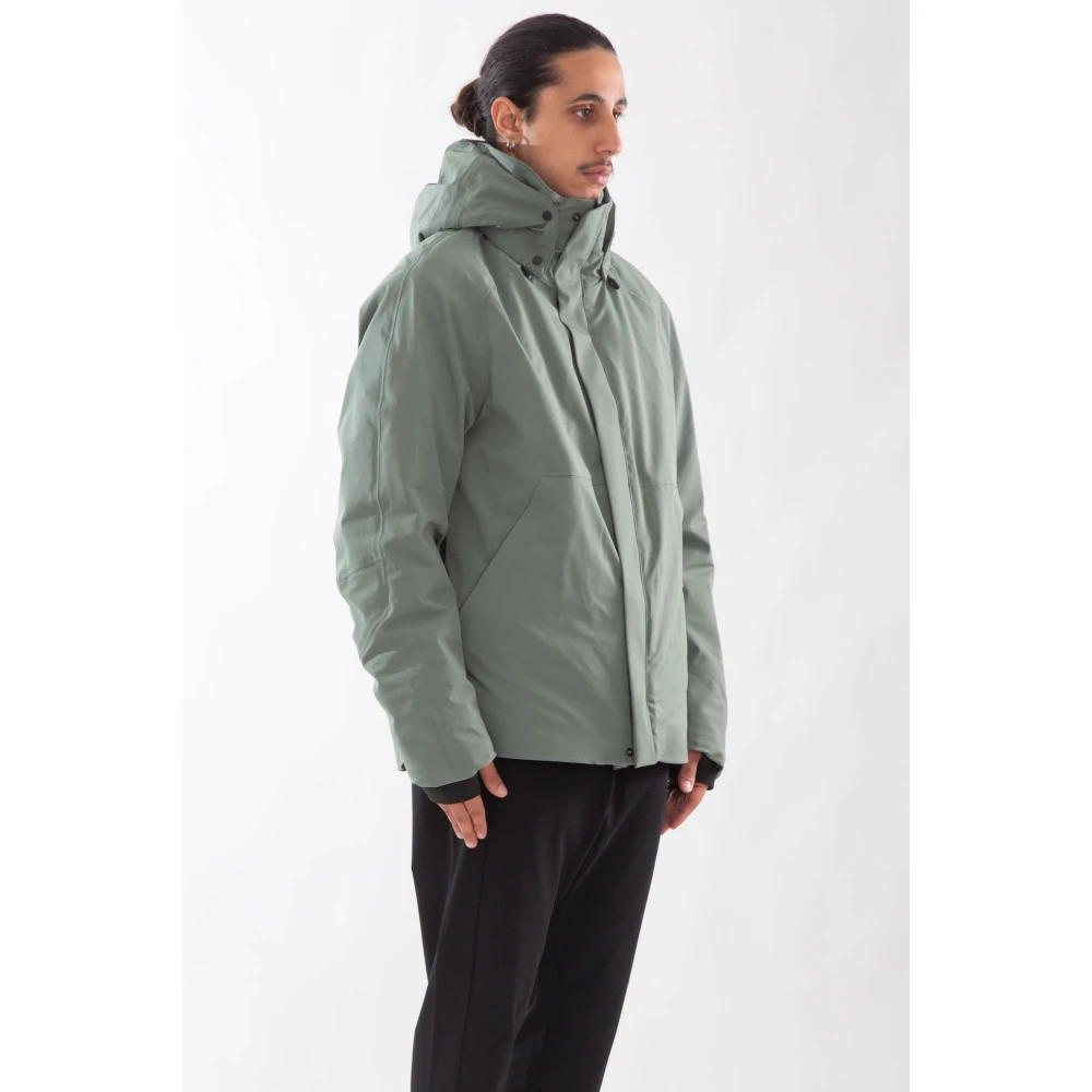 Krakatau Waterdichte korte jas in Jade Green Heren