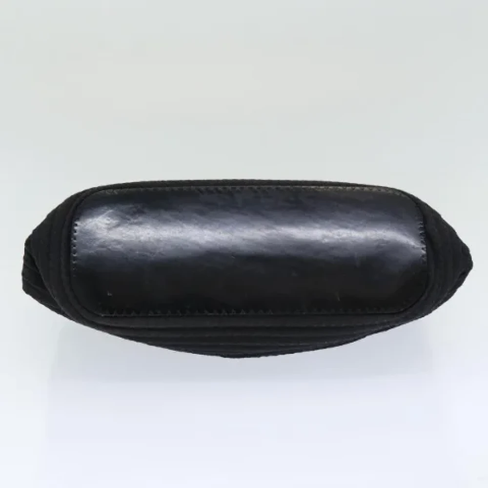 Gucci Vintage Pre-owned Nylon handbags Black Dames