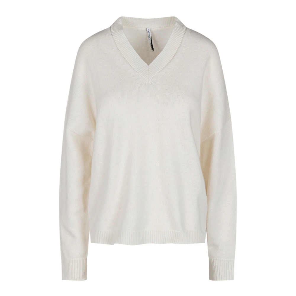 Liviana Conti Scoop Neck Top Beige Dames