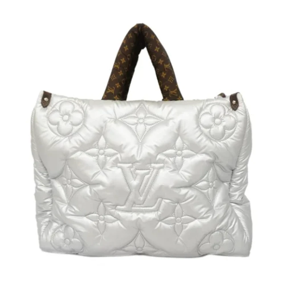 Louis Vuitton Vintage Pre-owned Fabric totes White Dames