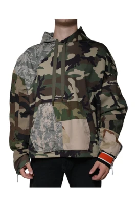 Camouflage Logo Huvtröja
