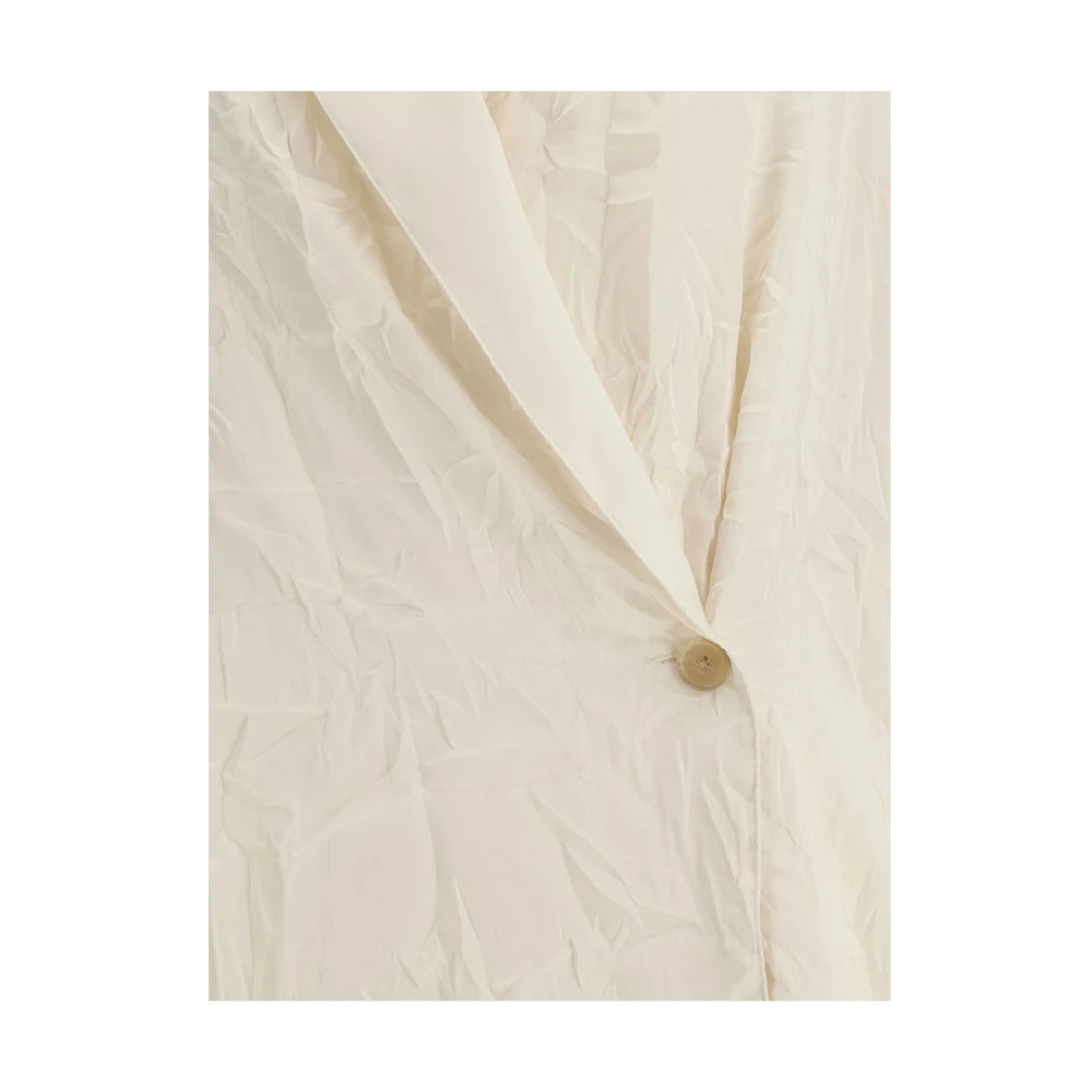 Khaite Klassieke Kraag Knoopshirt White Dames