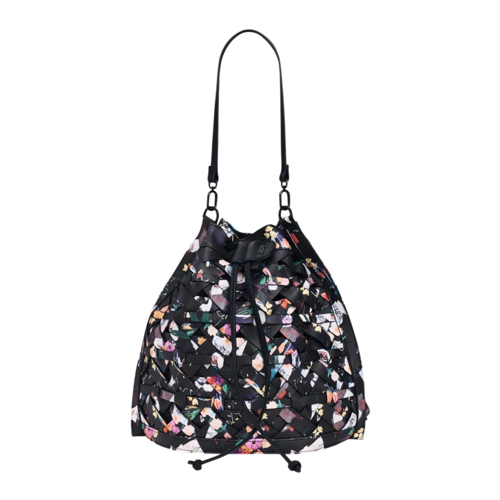 Desigual Women's Black Back_osmio Harlan Backpack - Bucket Bags - One Size - Bags