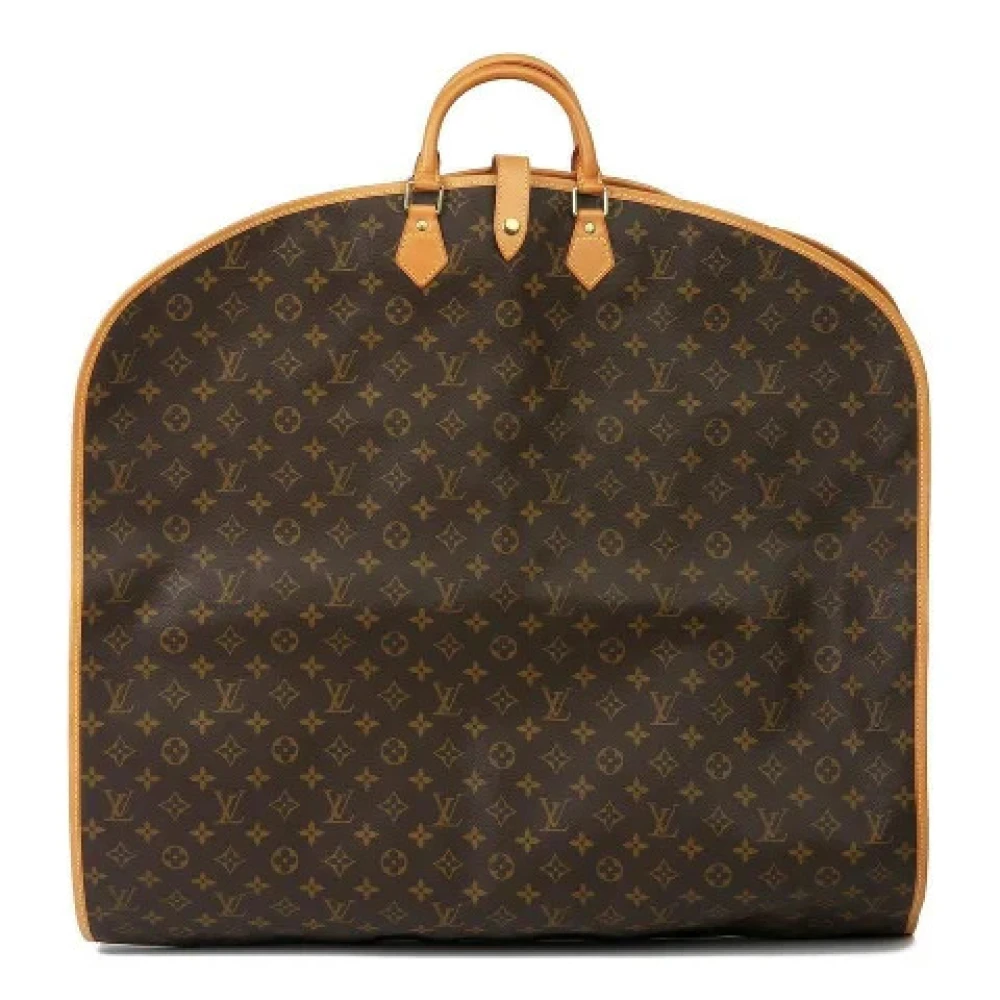 Louis Vuitton Vintage Förhandsägda Canvas LV Väskor, Frankrike Brown, Dam