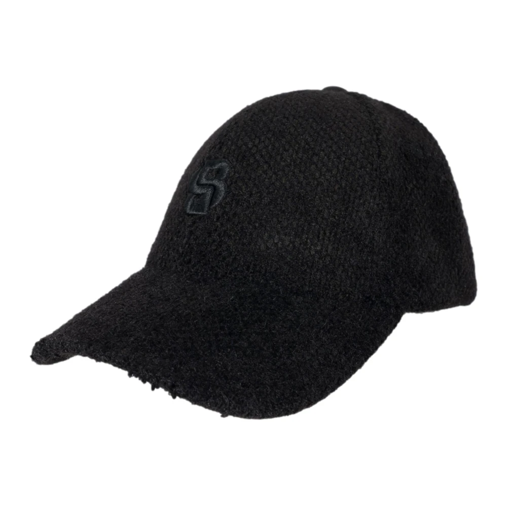 Hugo Boss Zachte Jersey Cap met Monogram Ari-J Black Dames