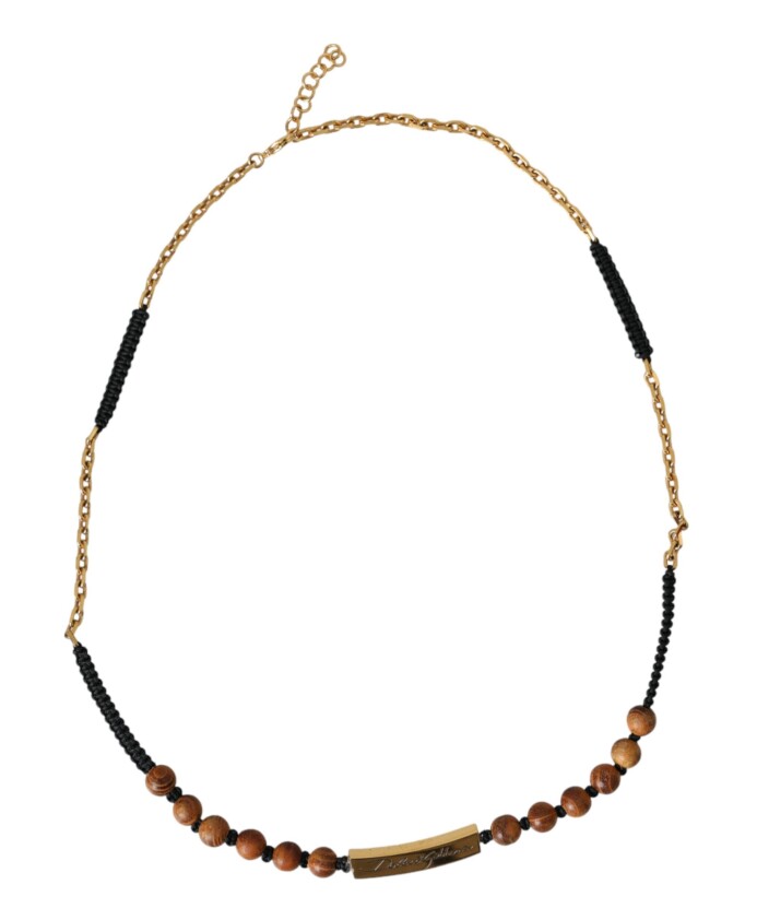 noir-or-collier-pendentif-perles-bois