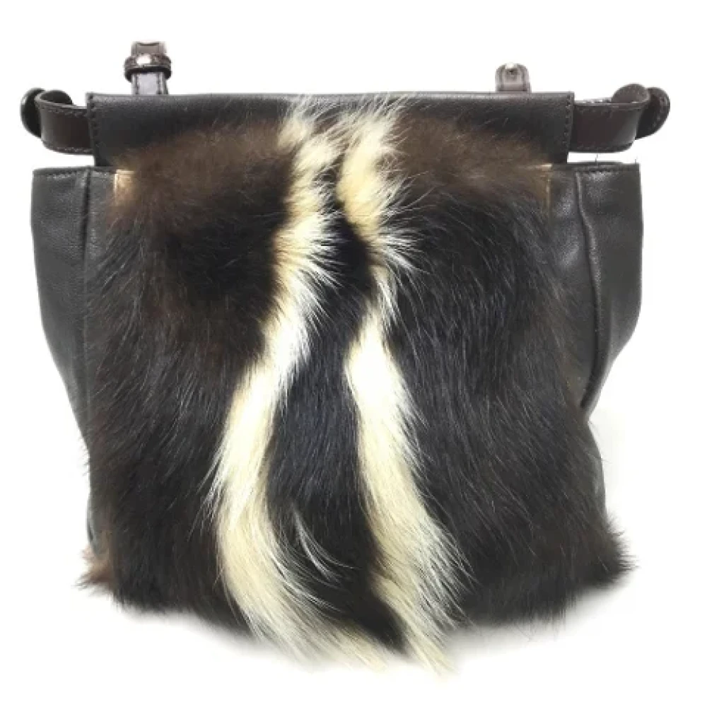 Fendi Vintage Pre-owned Fur handbags Brown Dames