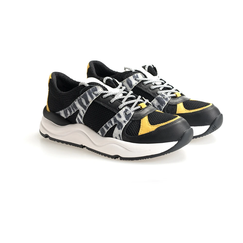 Geox Topaz sneakers Dames Schoenen Zwart