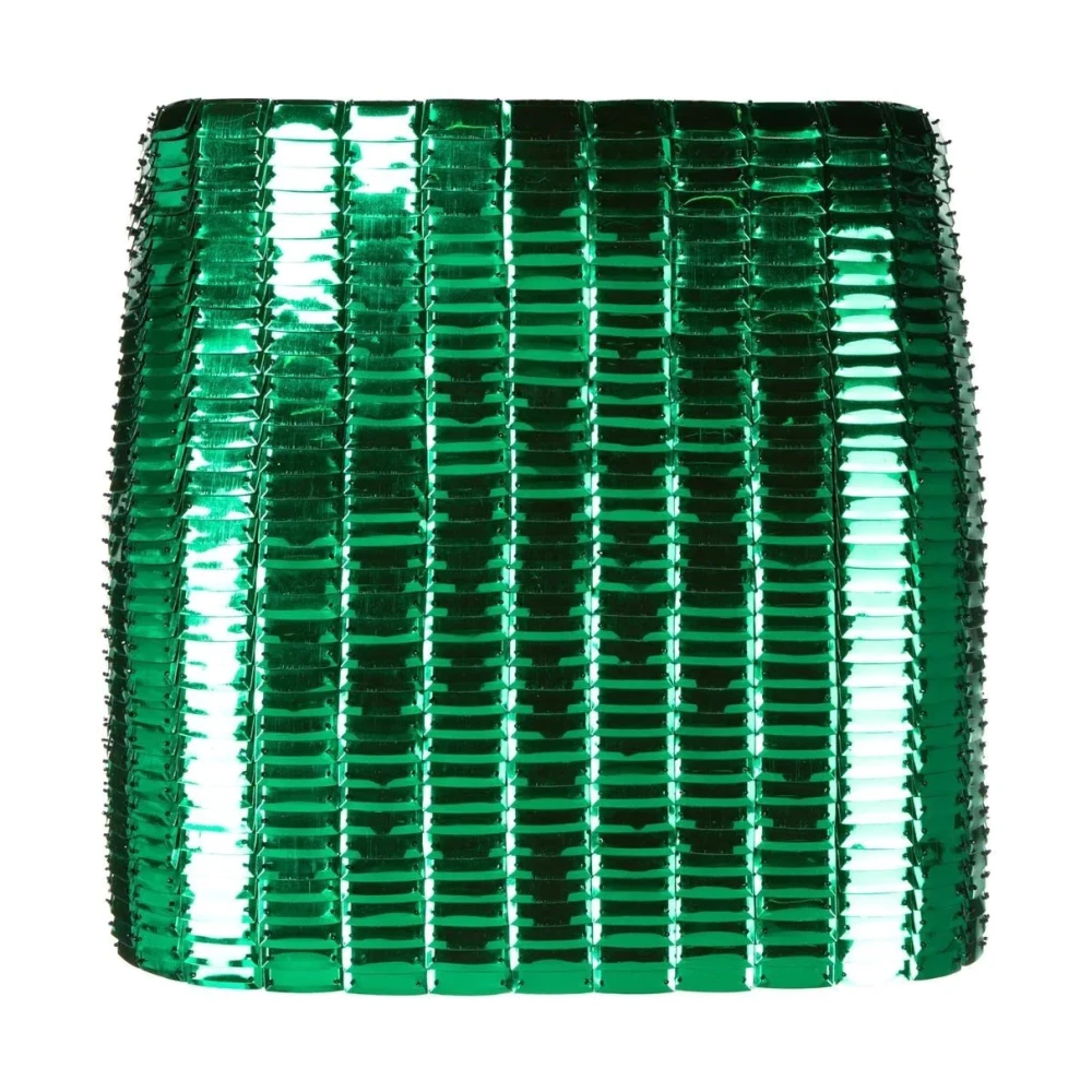 The Attico Groene Casual Mini Rok Green Dames