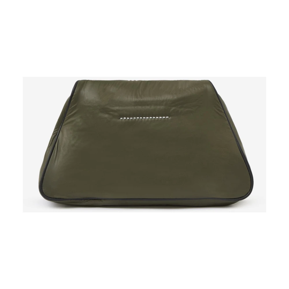 MM6 Maison Margiela Stijlvolle leren tassen voor vrouwen Green Dames