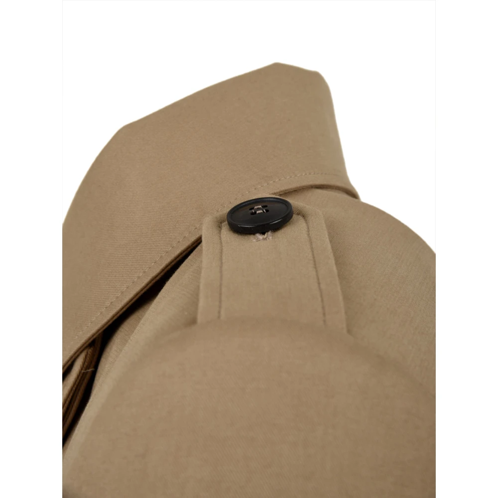 Douuod Woman Bruine Trenchcoat voor Dames Brown Dames