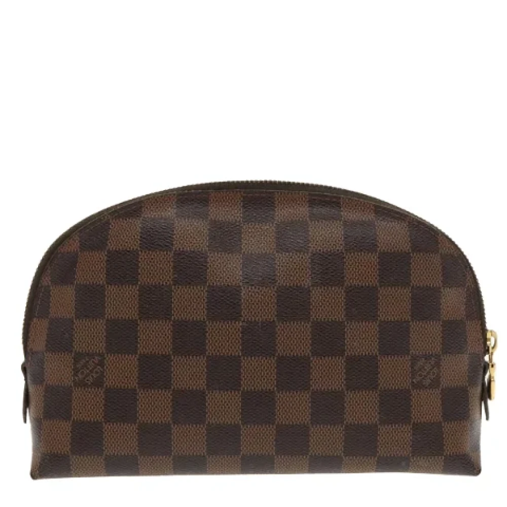 Louis Vuitton Vintage Pre-owned Canvas pouches Brown Dames