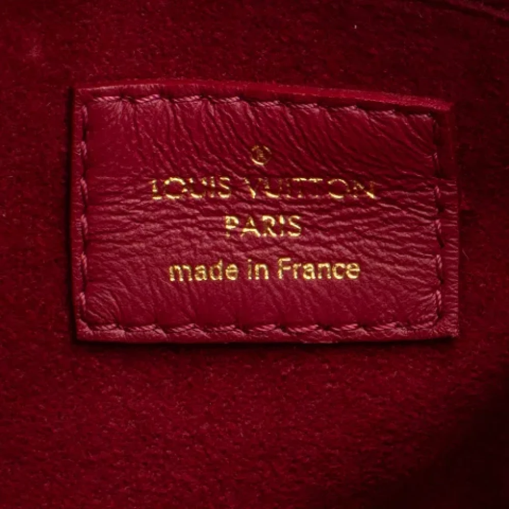 Louis Vuitton Vintage Pre-owned Canvas louis-vuitton-bags Red Dames