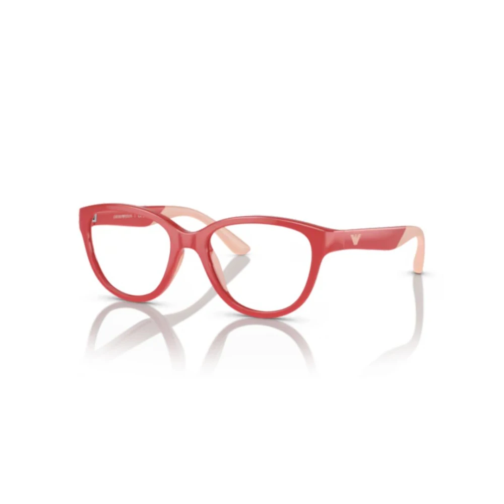 Emporio Armani Unisex Pink Glasses, 47 Mm, Vista Frame