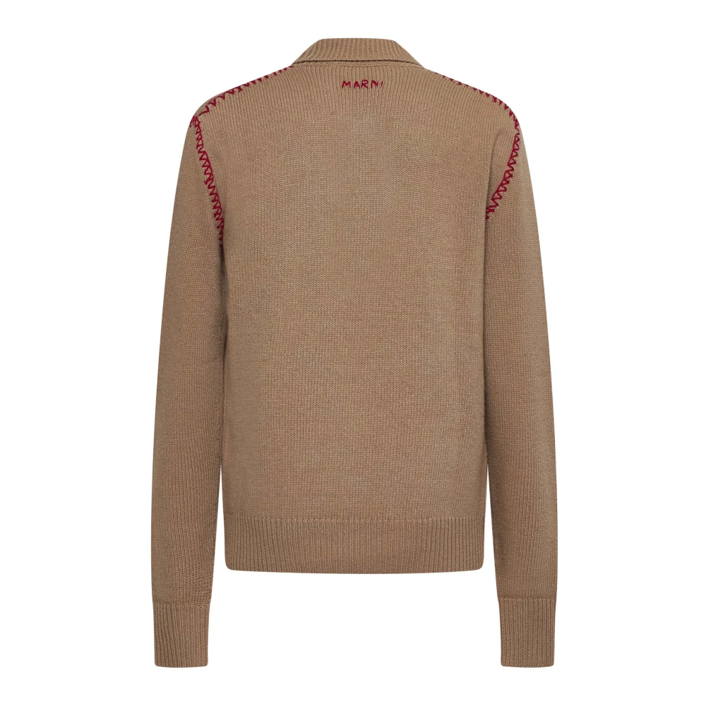 Marni Stijlvolle T-shirts en Polos Brown Heren