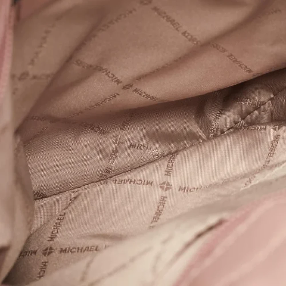 Michael Kors Pre-owned Canvas crossbody-bags Pink Dames