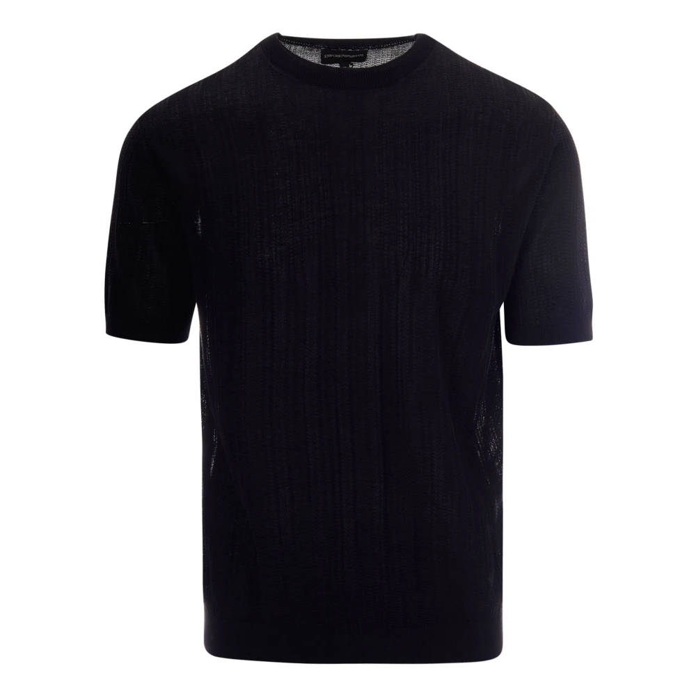 Emporio Armani Men's Black T-Shirts, 2XL, T-Shirts