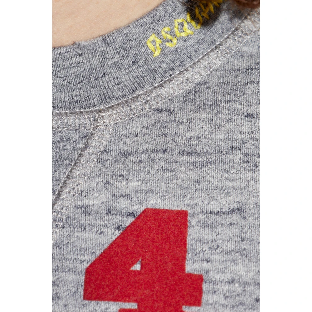 Dsquared2 Gedrukte sweatshirt Gray Dames