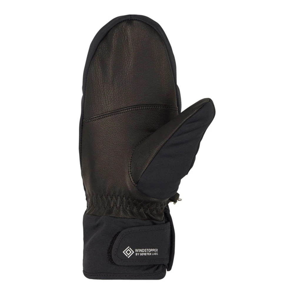 Ziener Zwarte wintersportwanten Black Dames