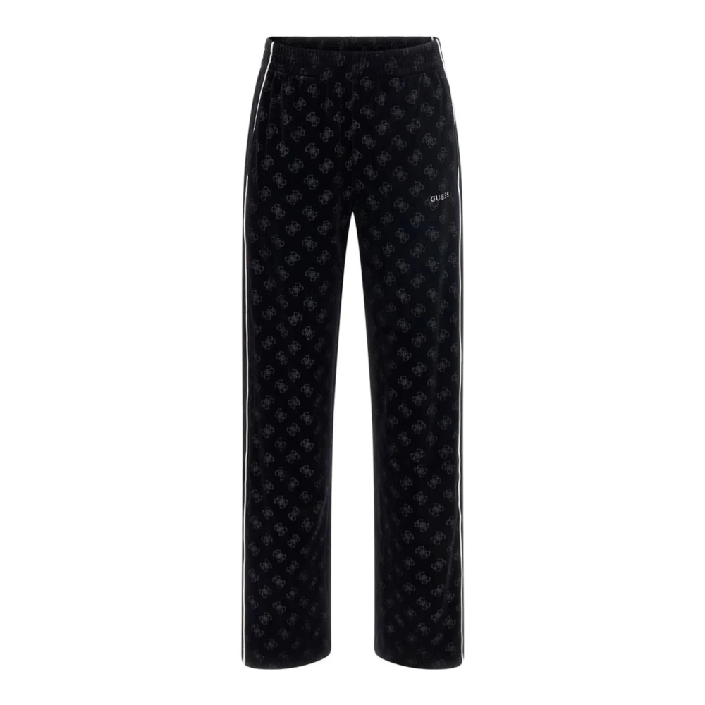 Guess Activewear Straight fit sweatpants met labelstitching model 'KRISSY'