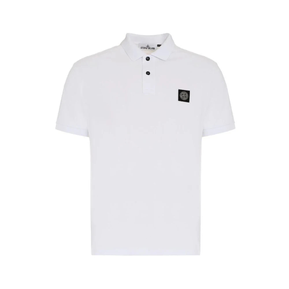 Stone Island Witte T-shirts en Polos White Heren