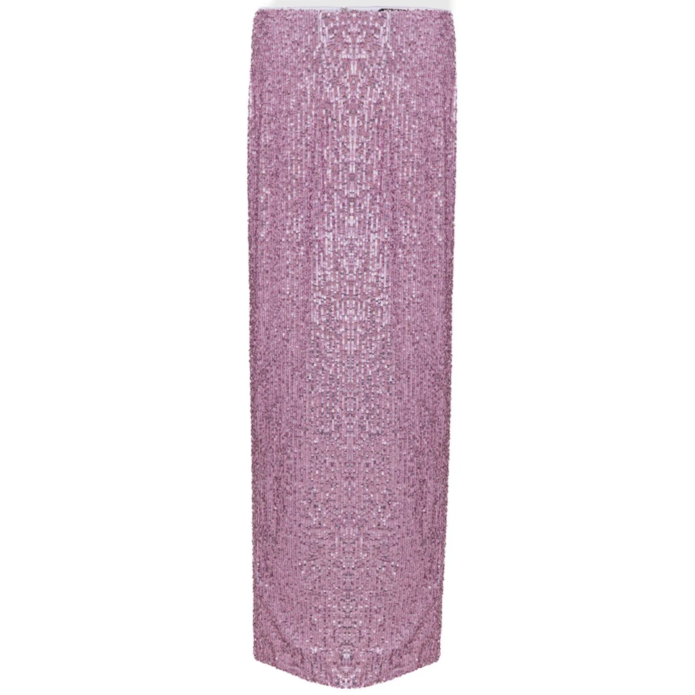 Tom Ford Sequin Long Skirt - Female - Maxi Skirts - Pink - 3XS - Skirts