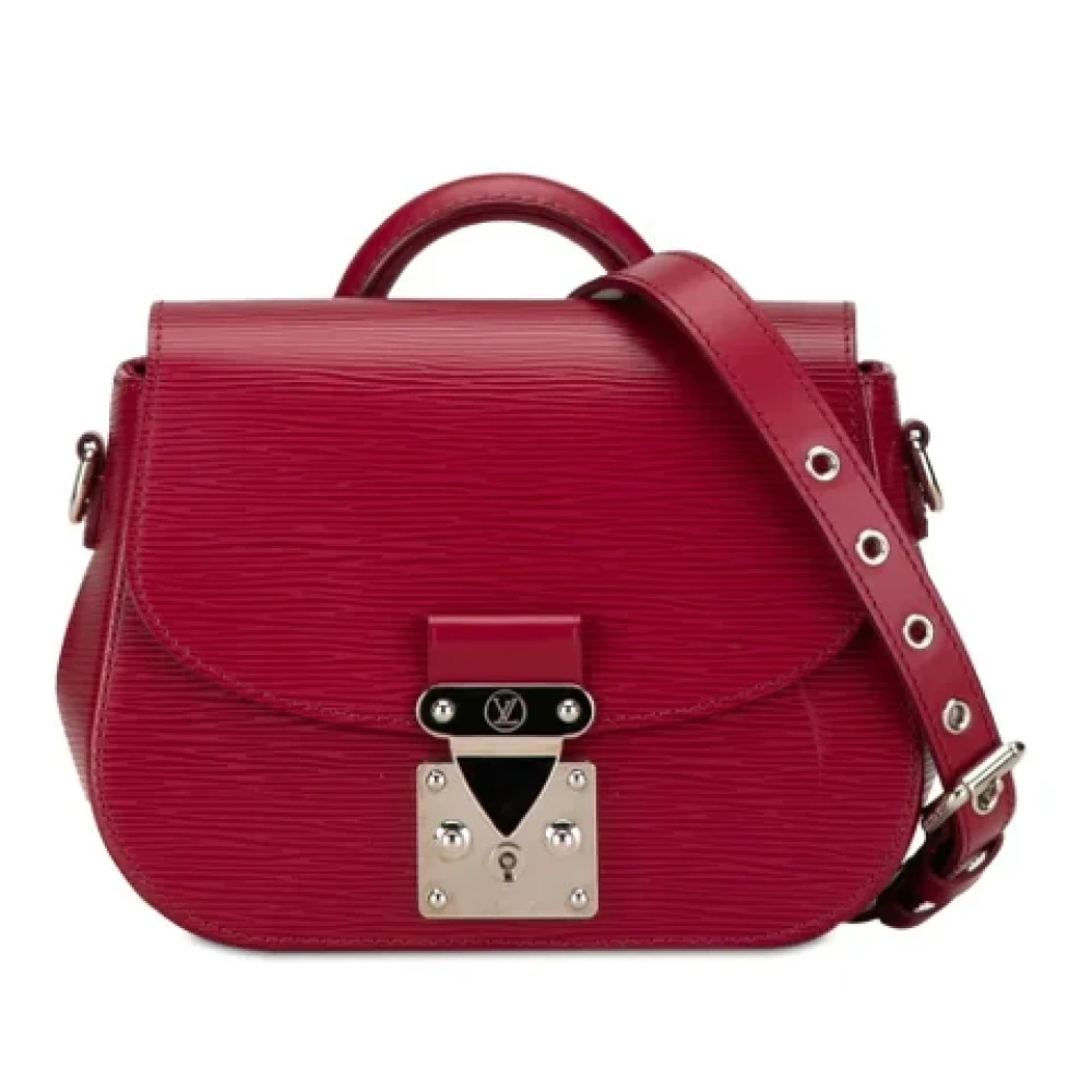 Louis Vuitton Vintage Pre-owned Leather louis-vuitton-bags Purple Dames