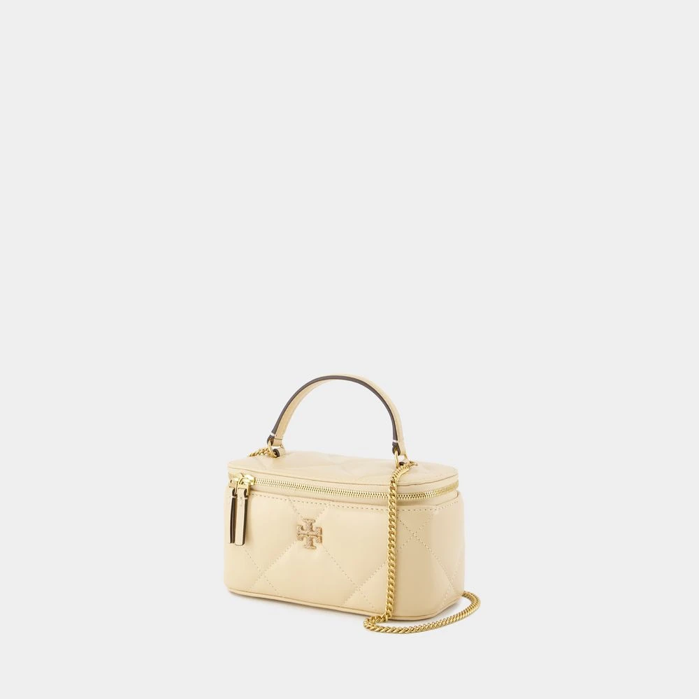 TORY BURCH Diamanten Vanity Crossbody in Beige Dames