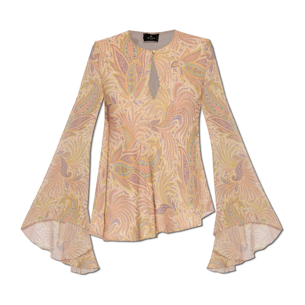 ETRO Gestreepte top met losse pasvorm Multicolor Dames