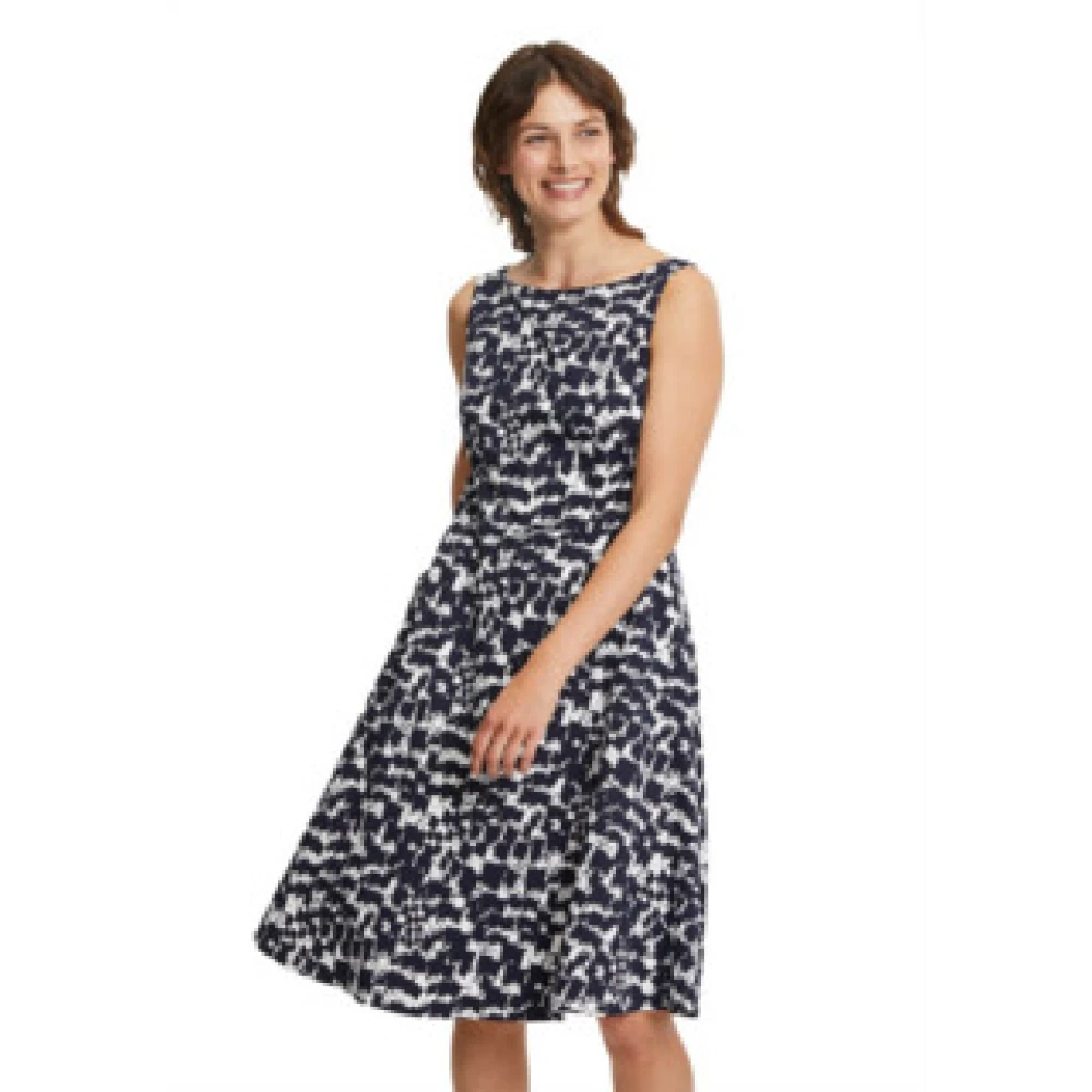 Vera Mont Elegante Cocktailjurk Dames Blue Dames