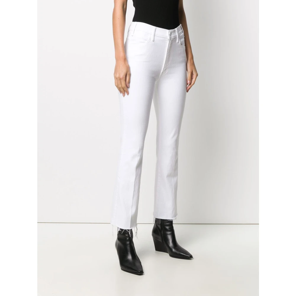 Mother Witte Dames Jeans White Dames