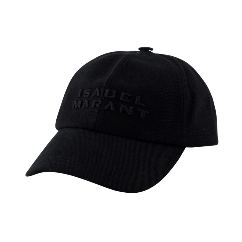 Isabel Marant Women's Black Hats & Caps, 57 Cm, Cotton Tyron Hat