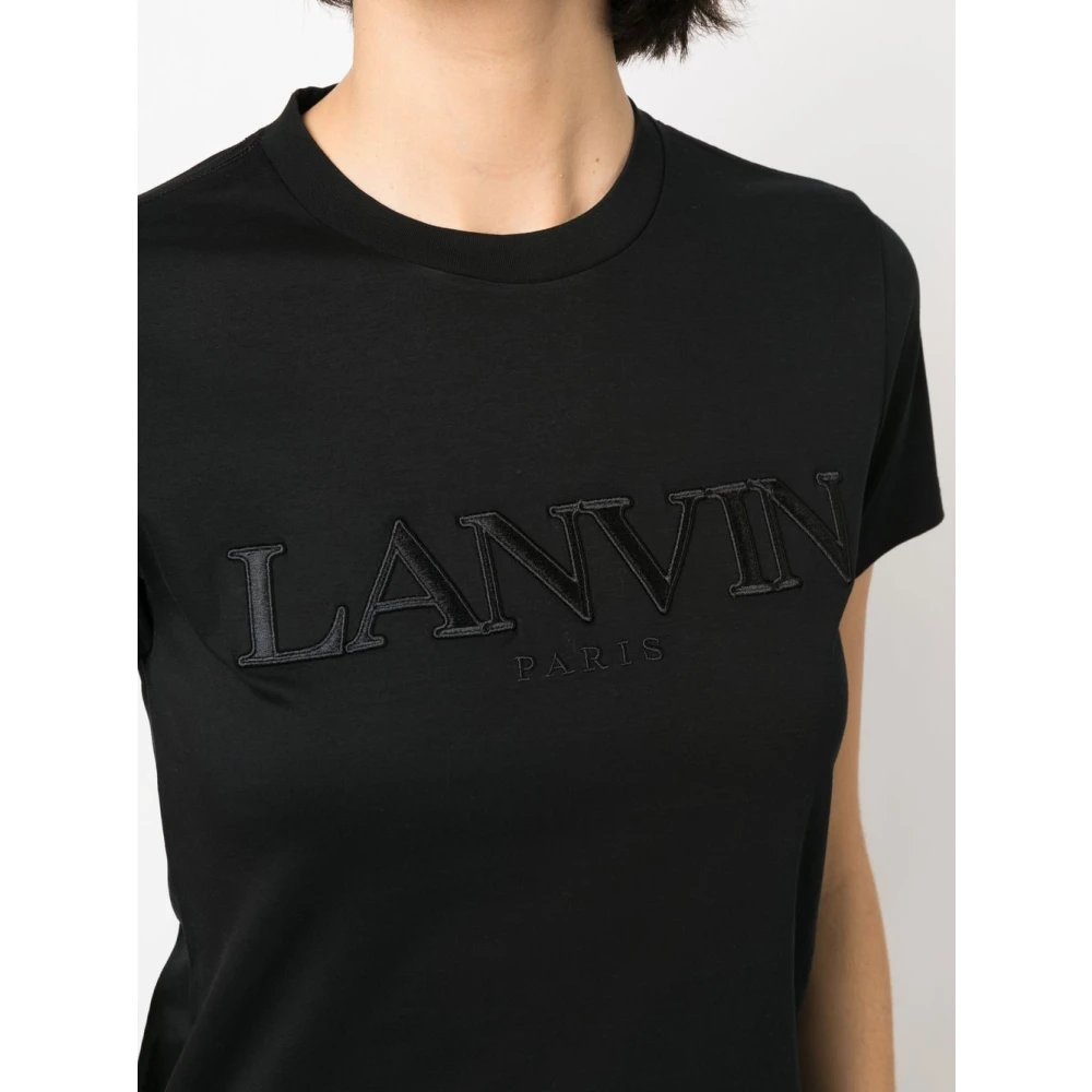 Lanvin T-Shirts Black Dames