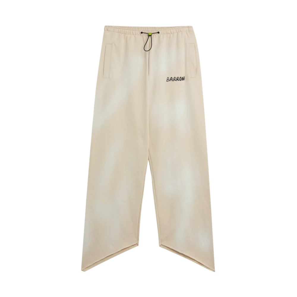 Barrow Losvallende sweatpants White Unisex